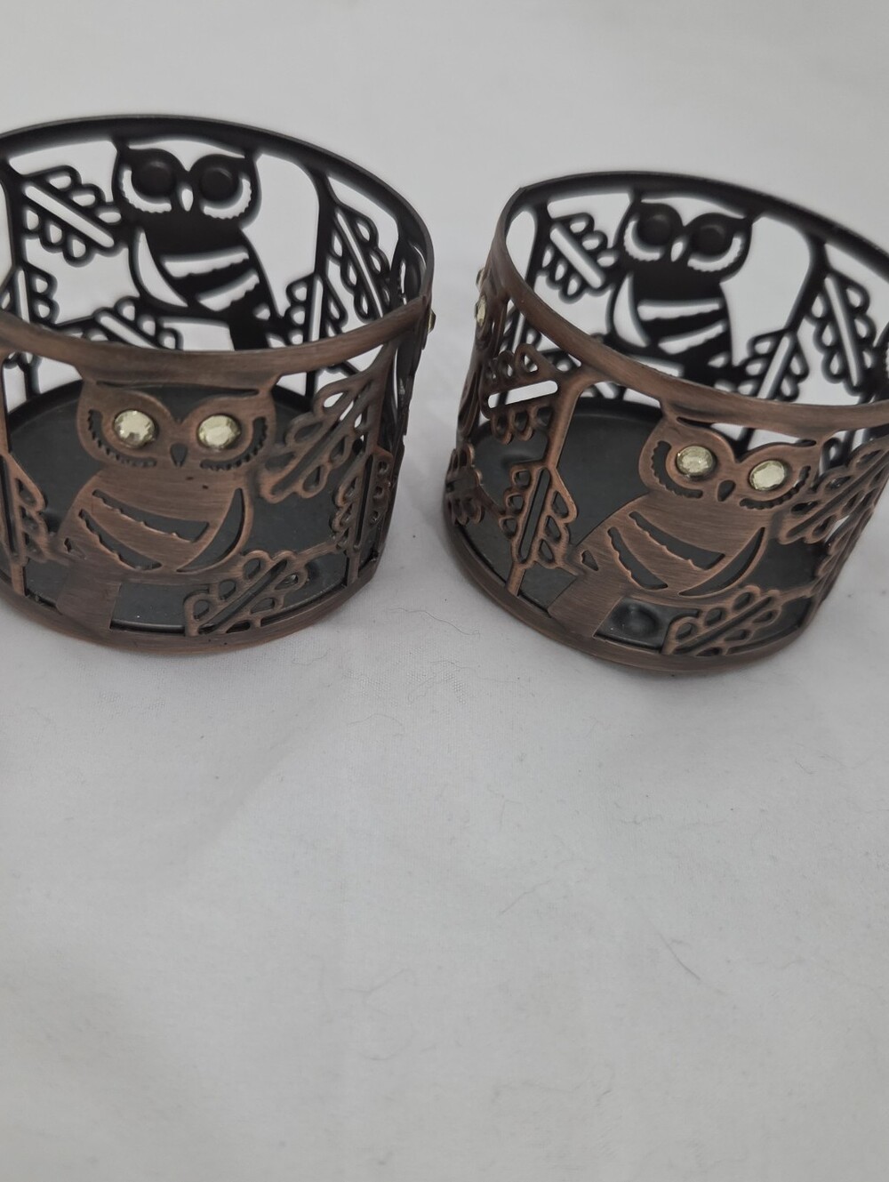 Bath & Body Works Owl Tealight Candleholders